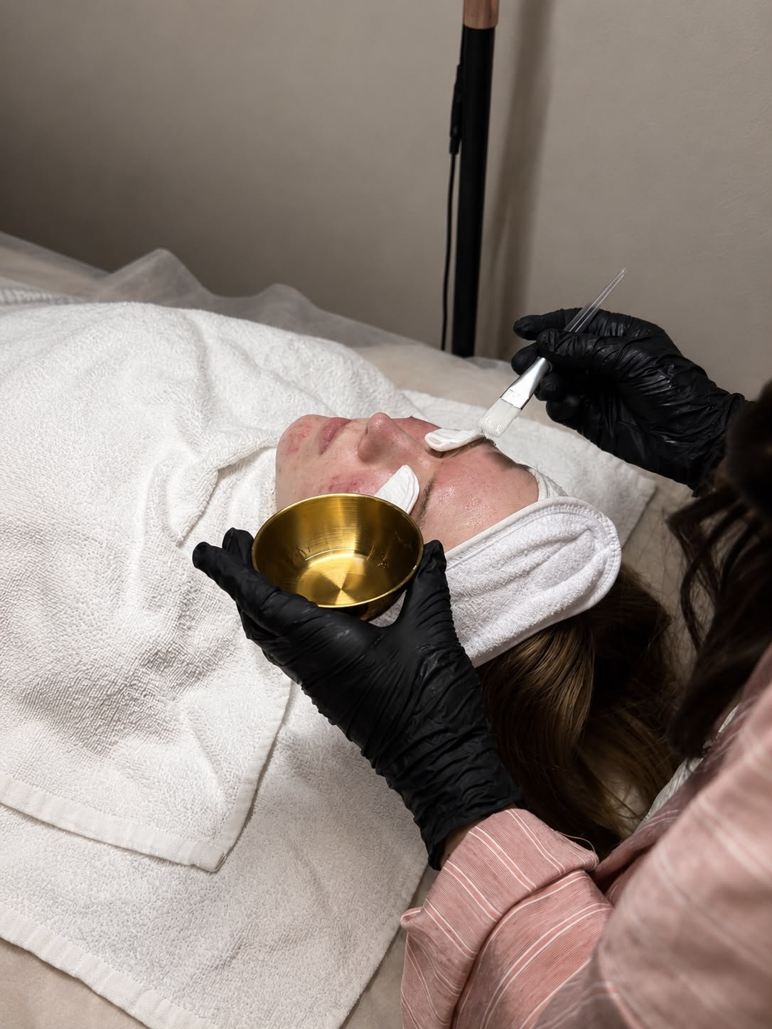 Ergebnis der Hautbehandlung